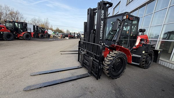 Широкая каретка и длинные вилы